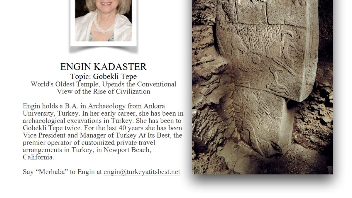 Los Angeles Atatürk Kültür Merkezi - Gobekli Tepe - Engin Kadaster